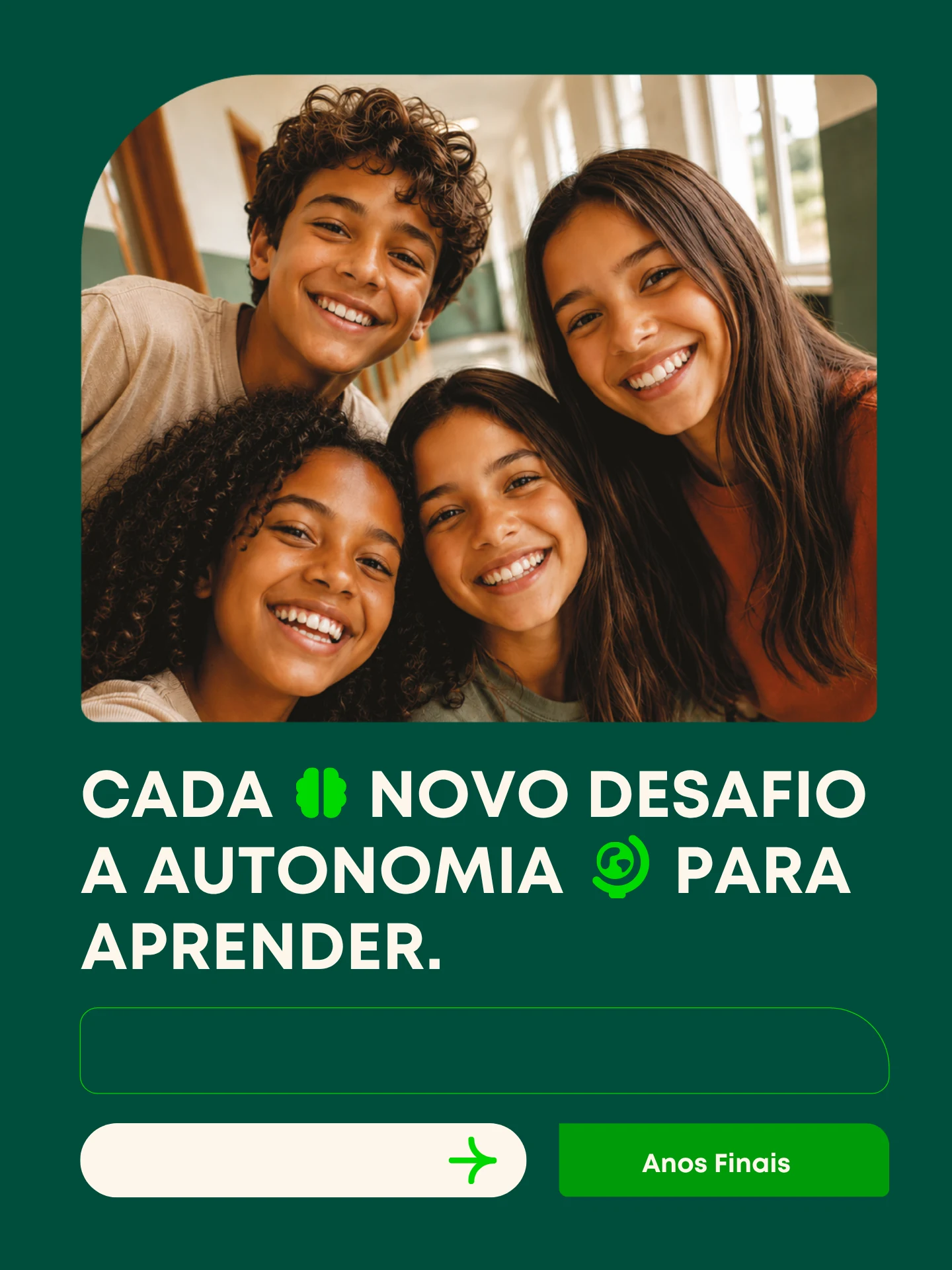 Arte oficial do Sistema COC para Ensino Fundamental II